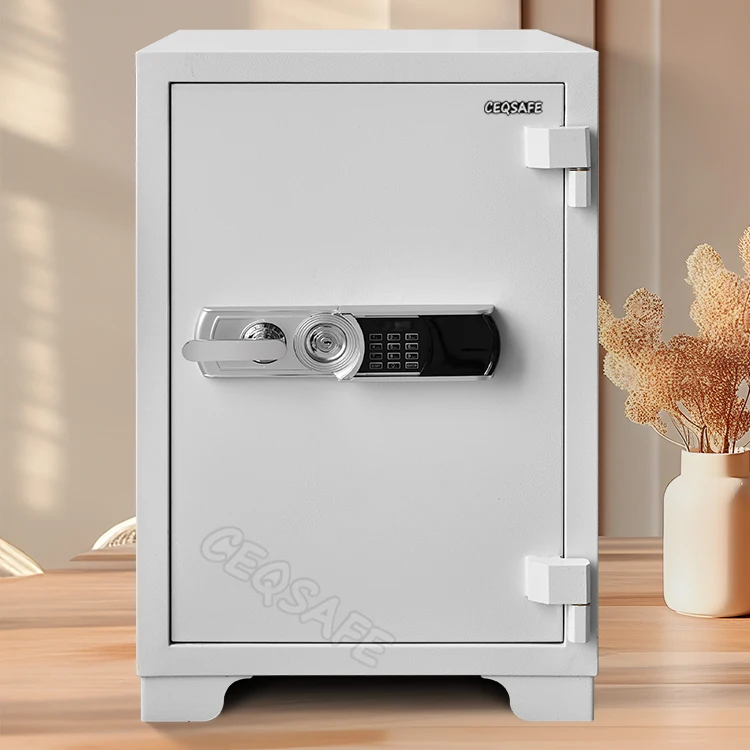 CEQSAFE Bank Deposit  Home Office Fire Box  Digital Safe Cabinet Document Fireproof Safe Box