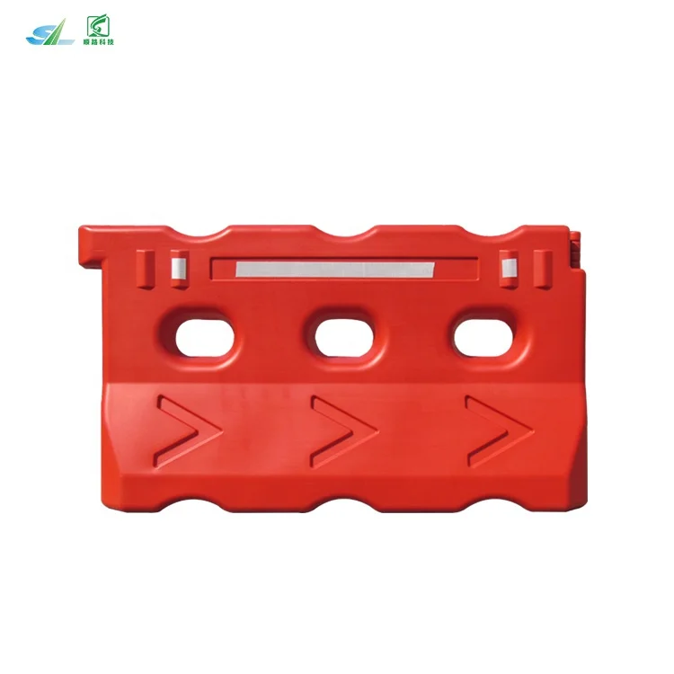 750 mm three holes road safety plastic temporary water barrier