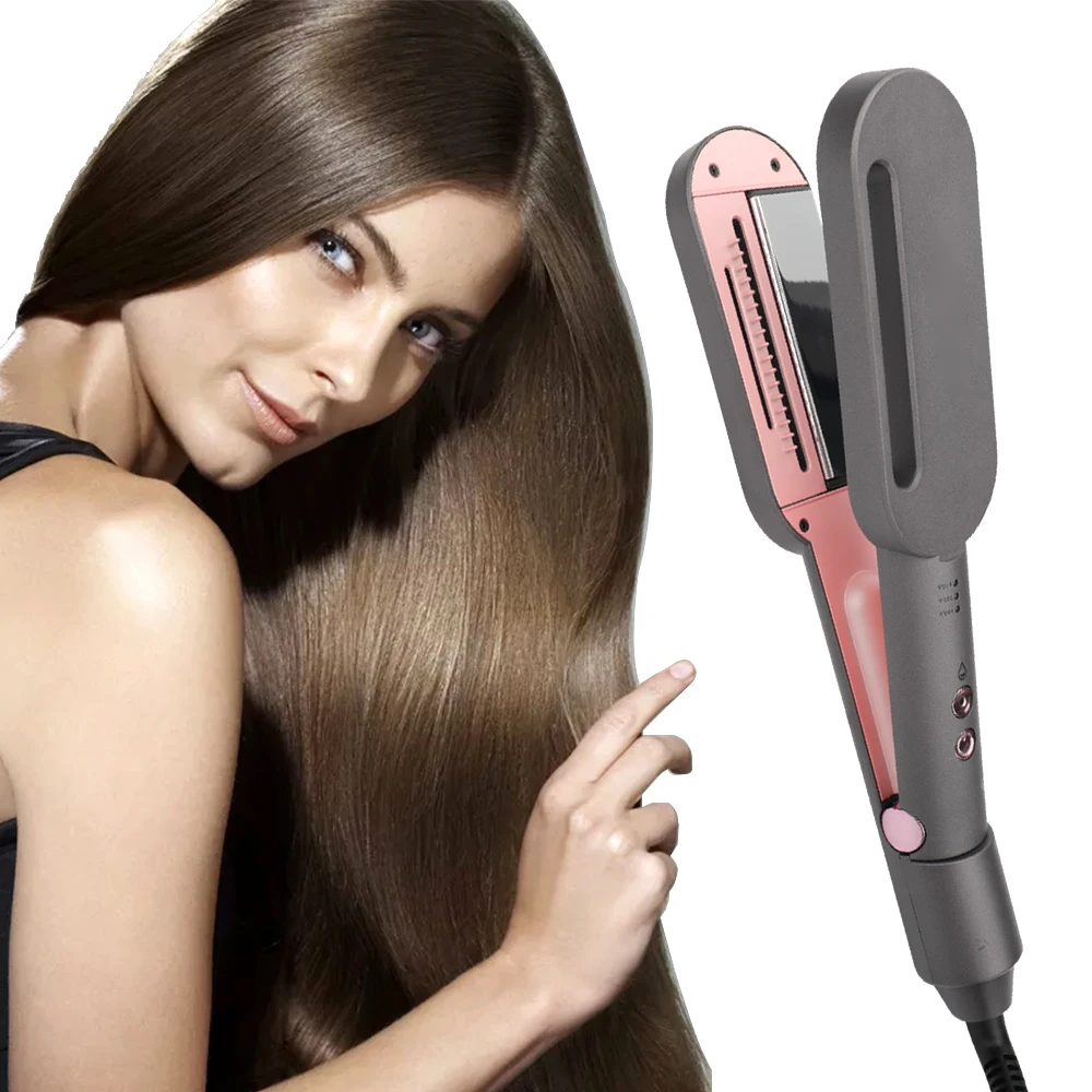 Alibaba.com: Mesky MK-135 Titanium Hair Straightener and Curler Set, LED  Display, App-Controlled : Explore innovative styling solutions with  efficient power and customizable branding options., image size:1000x1000