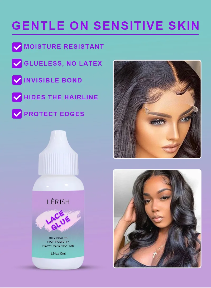 Wholesale Super Strong Lace Glue Latex Free Water Proof Wig Adhesive
