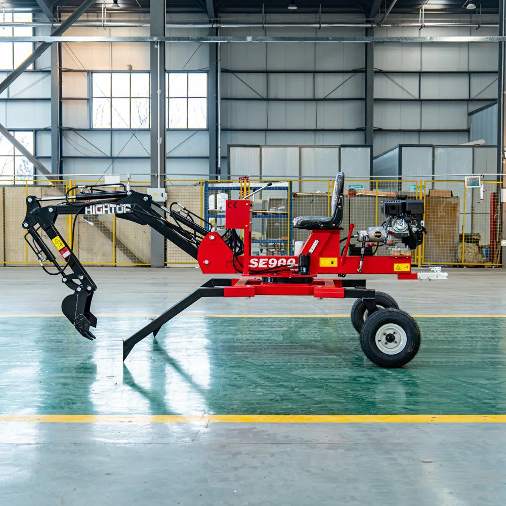 All-terrain Wheel Mini Spider Excavator SE900 - High Efficiency