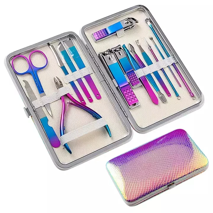 Chinese Factory Nail Cutter Set Manicure Pedicure Tool Beauty Set Professional