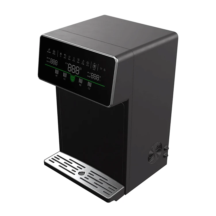 High Quality Counter Top RO Reverse Osmosis Water Dispenser 5L Big Water Tank Modern Cool Design for Household Use
