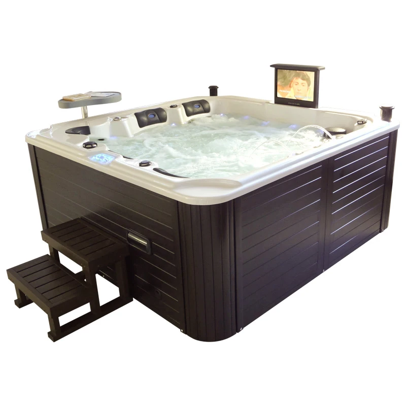 Deluxe Europe Balboa Control 140 Jets Whirlpool Outdoor Spa Hot Tub Jacuzzis Function