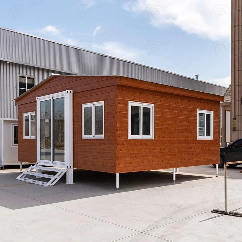 Granny Flat 20ft 40ft Prefabricated Expandable Portable Building 37sqm ...