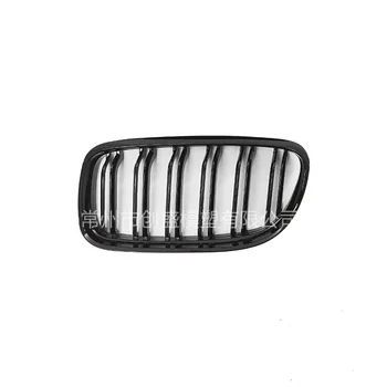 For BMW E90 E91 2008-2011 Facelift 3-Serie Double line Front Kidney Grille Grill Gloss Black