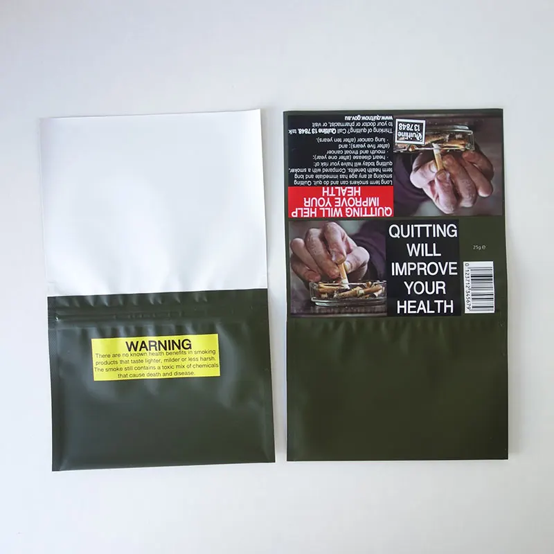 Printed Mylar Packaging Rolling Tobacco Pouches Empty Hand Rolling Tobacco  Bag with Zip Lock| Alibaba.com