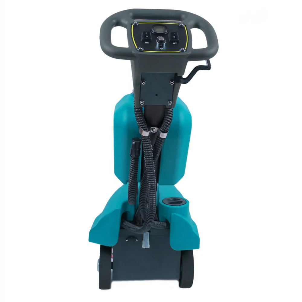 SJ350 Electric Walk Behind  Floor Scrubber Manual Floor Sweeper Cleaning Machine With CE