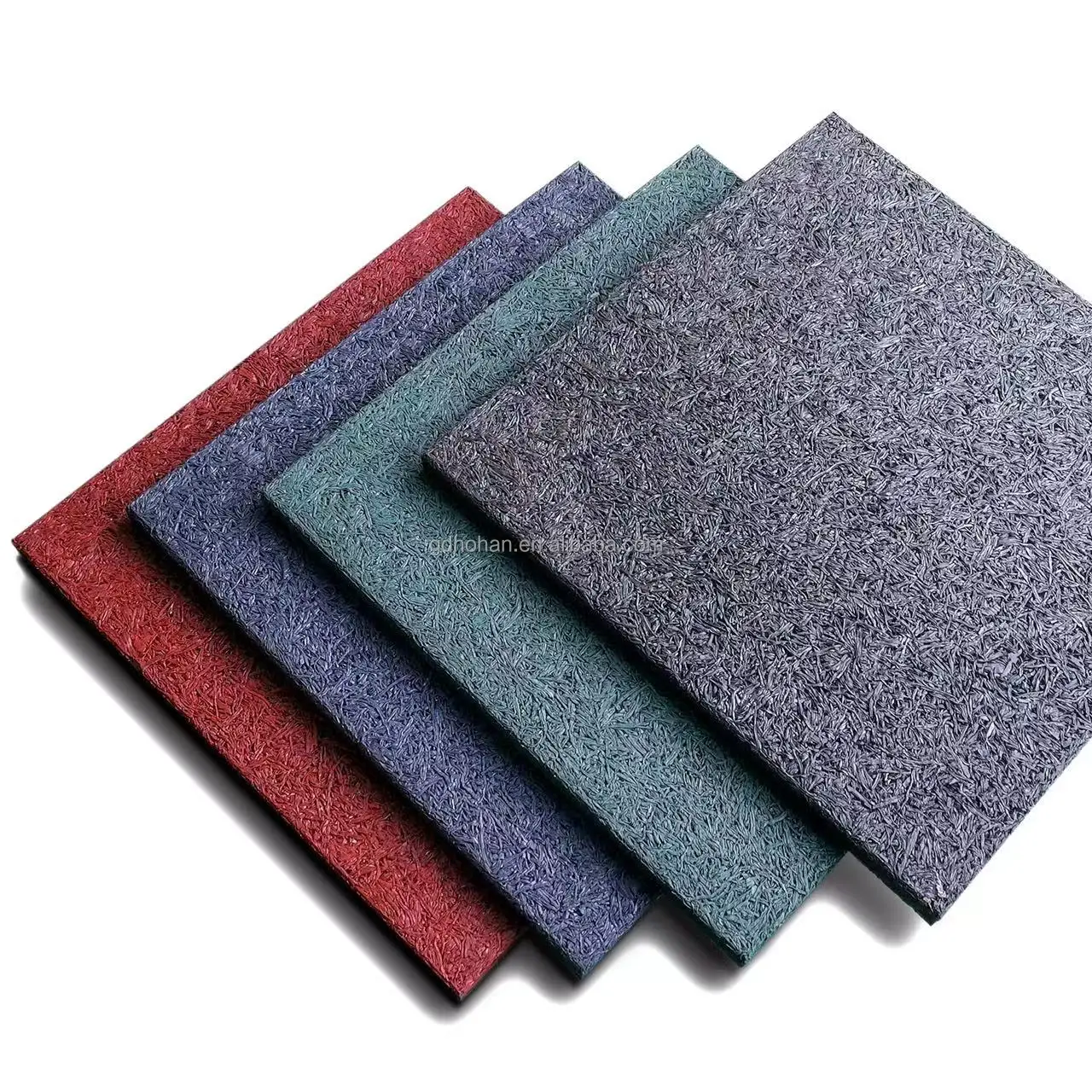 Huha Factory Safety Bulletproof Ballistic Rubber Tiles For Shooting