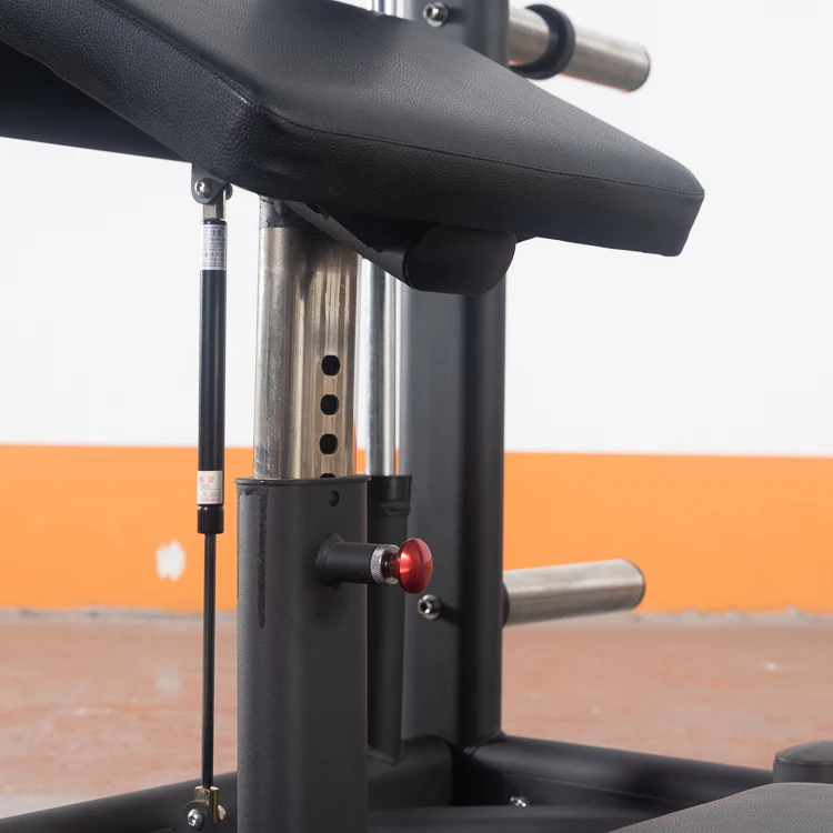 New Style Hip Thrust Machine Plate Loaded Glute Bridge Machine Fitness Equipment Hip Trainer Butt Exercise Gym Equipment