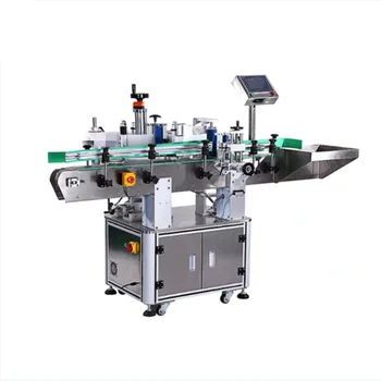 Factory price Fully Automatic Round Square flat Bottle Labeling Machine for Edible oil bottle sticker label printing machine