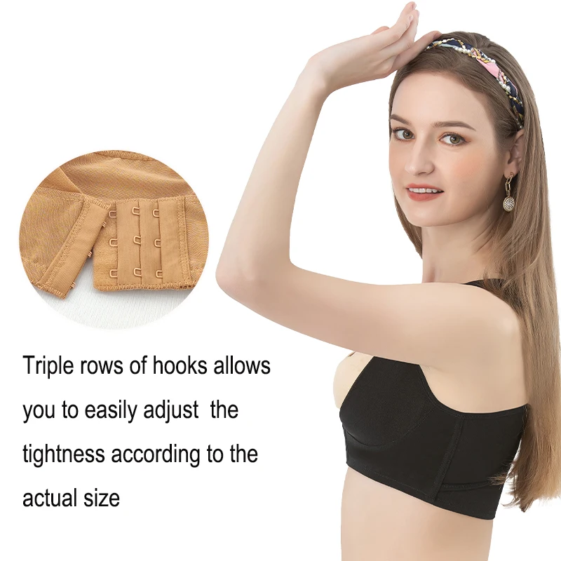 Breast Push up Boob Lift up Bra Back Support Body Shaper Fixing Shoulder Straighten Posture Improve Chest Posture Belt for Women
