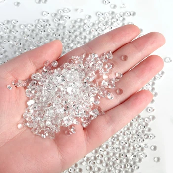 Flatback Rhinestones Bulk Rhinestones for Nails Crafts Clothes DIY Decoration Transparent bulk wholesale