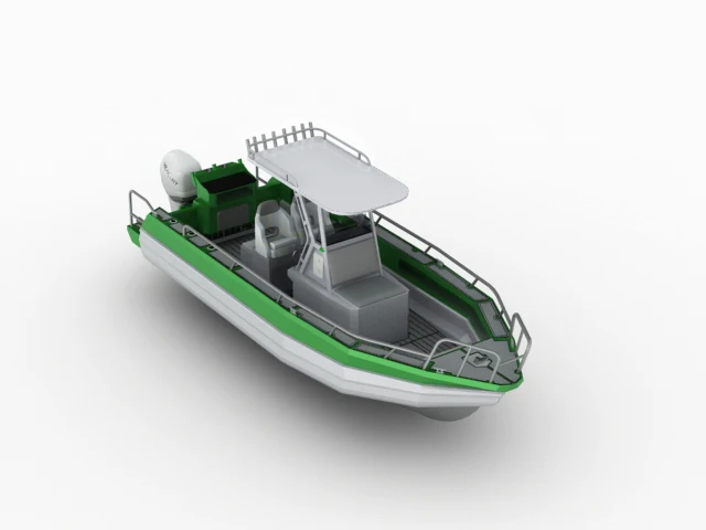 Aluminum Center Console Fishing Boat Open Bow Walk Around Boat
