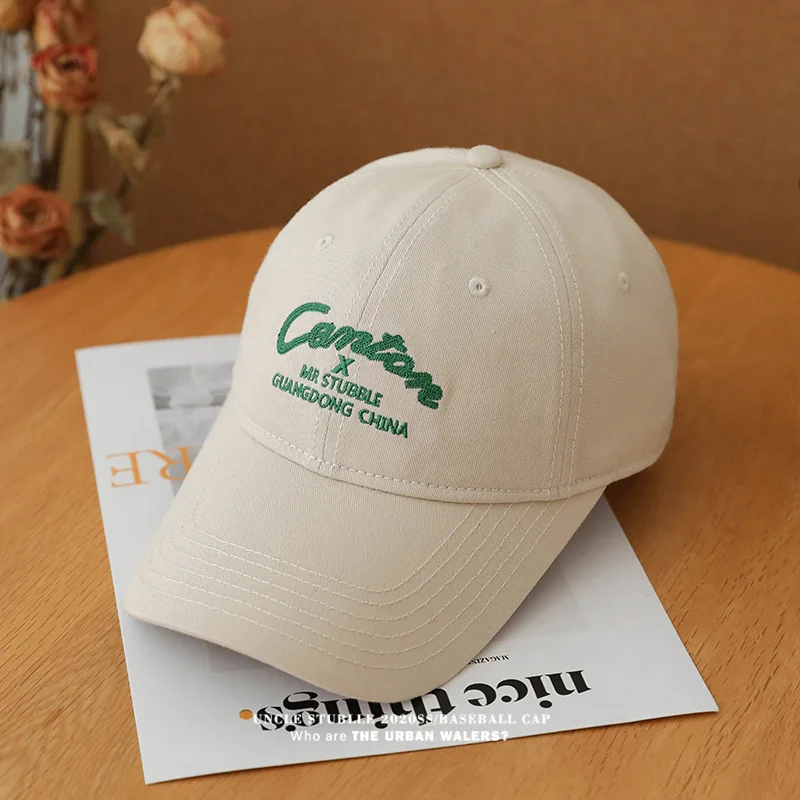 Big Head Size Baseball Cap Soft Top Sunshade Peaked Cap Face Slimming Casual Hat for Men Women Daily Wear
