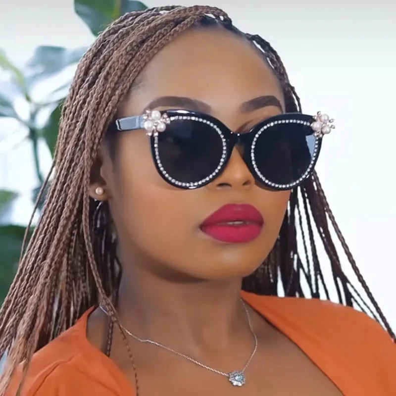 Shop Our 2024 Collection of Luxury Pearl Flower Design Sunglasses