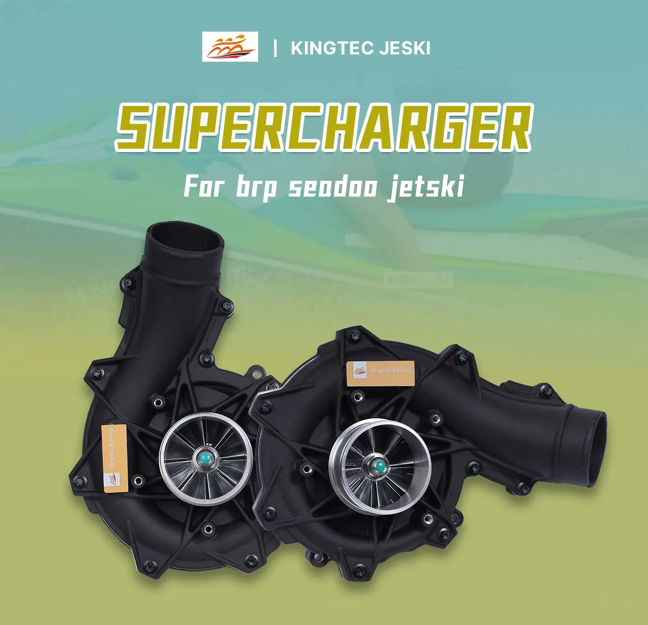 Factory Jet Boat Engines Oem Supercharger Assembly For Seadoo 03 Gtx 4