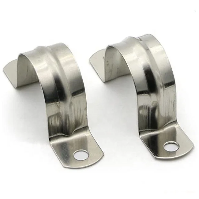 25mm stainless steel saddle pipe clamps for electrical conduit