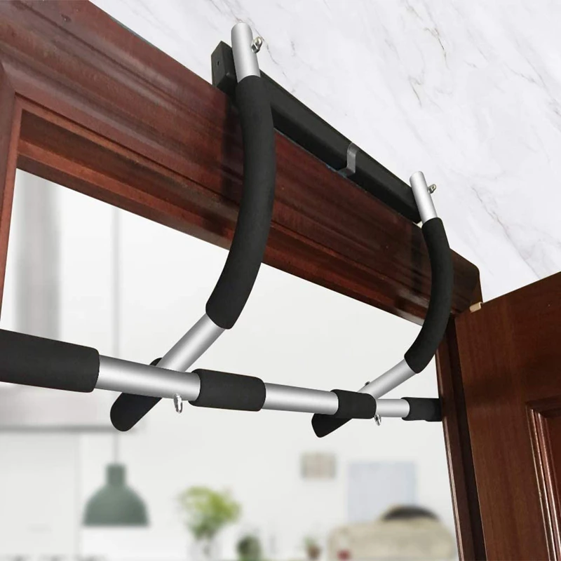 Indoor Fitness Door Frame Pull Up Bar Wall Chin Up Adjustable Training