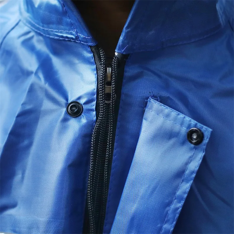Custom Rainwear Waterproof Rainsuit Men Pu Jacket Pants Clothing Rain