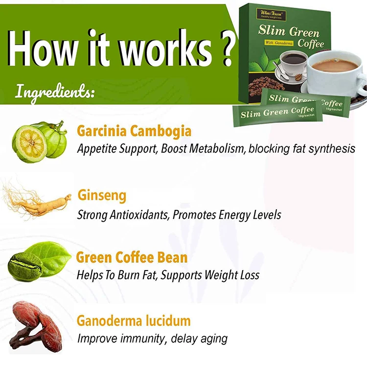 Baian High Grade Henan Instant Coffee 10 Bags Brazilian Weight Control Nut Chocolate Flavored Custom Packaging Healthy Slimming