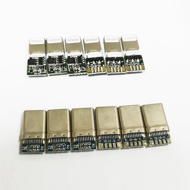 
Заводской разъем USB 3,1 Type C с металлическим корпусом 