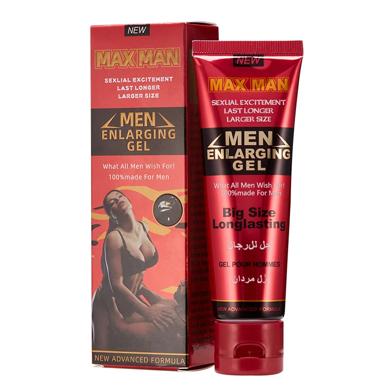 Original Max Man 50g Penis Enlargement Cream For Men Muslim Male Enlarging Gel Penis Thickening 