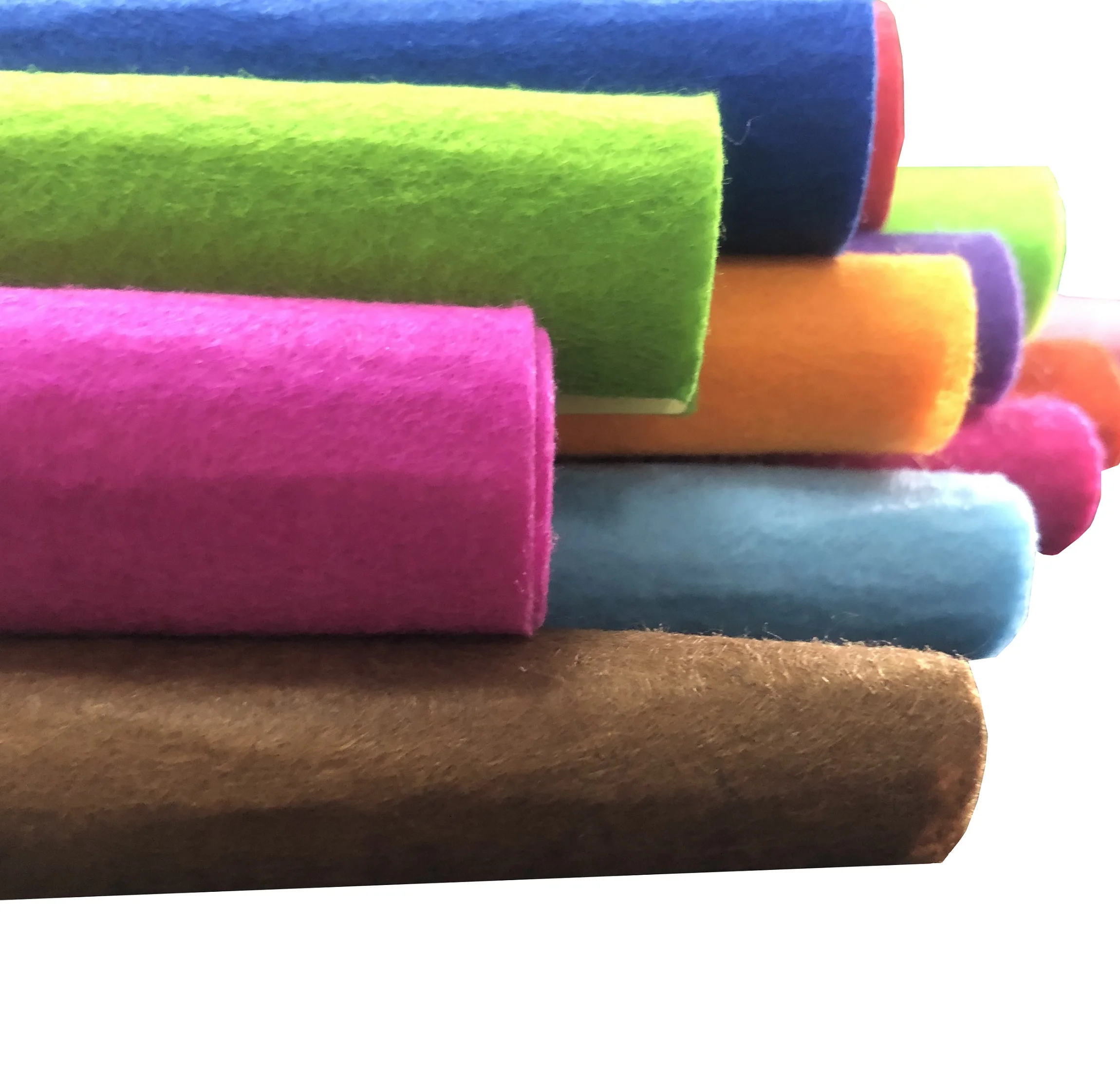 New soft felt factory non woven polyester feltfabric crafts fabric felt industrial felt fabric