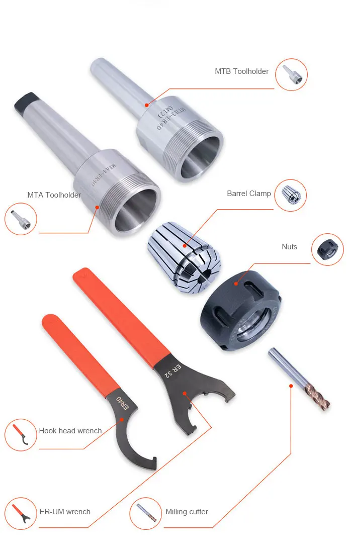 Milling Lathes Spindle Tool Er32 Collet Wrench Set Buy Milling Lathes