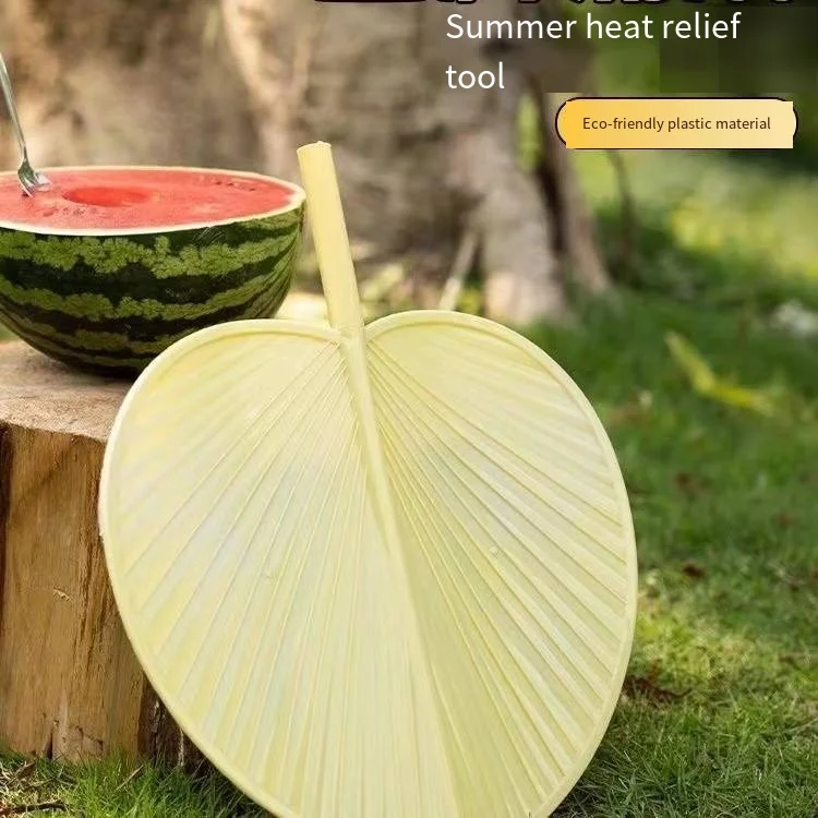 thickened plastic anti-fall fan summer banana can not tear group fan manual fan hand manufacture