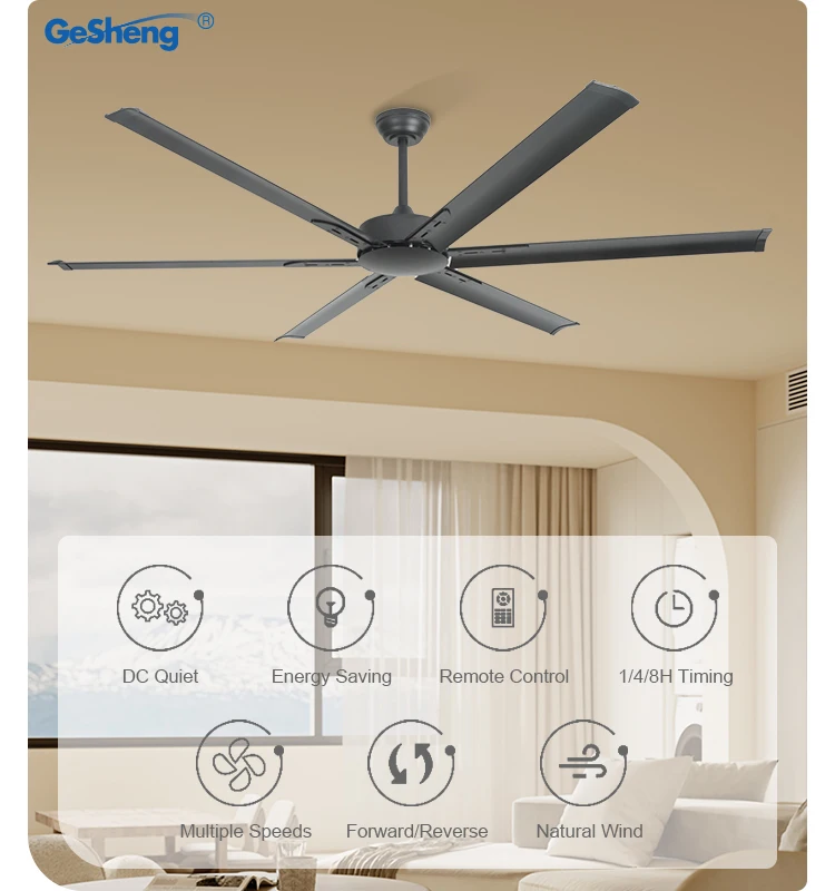 Ceiling Fan, 100, 70W, Metal - detail 4