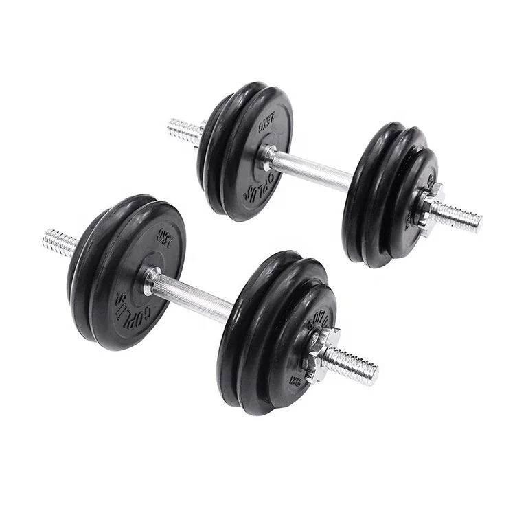 Набор гантель 20kg Chrome Barbell and Dumbbell Set. Штанга 40 кг. Штанга регулируемая.