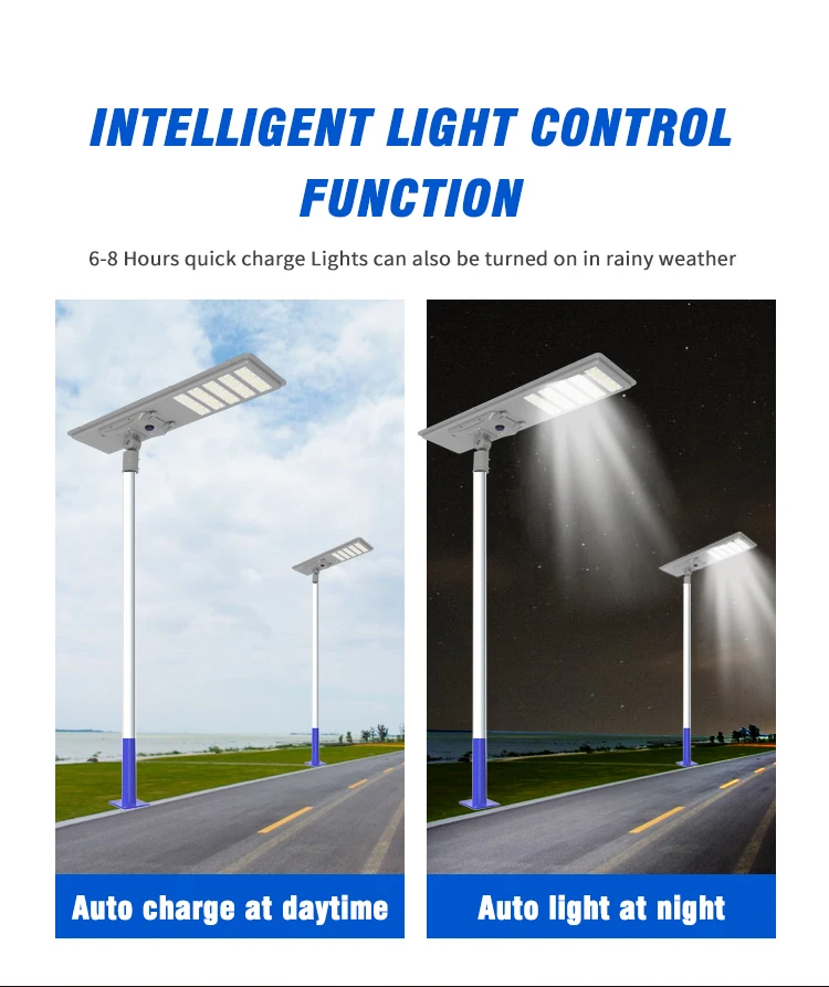 New Design All-in-One LED Solar Street Light 12V Road Lamp with IP65 solar street lights for high way