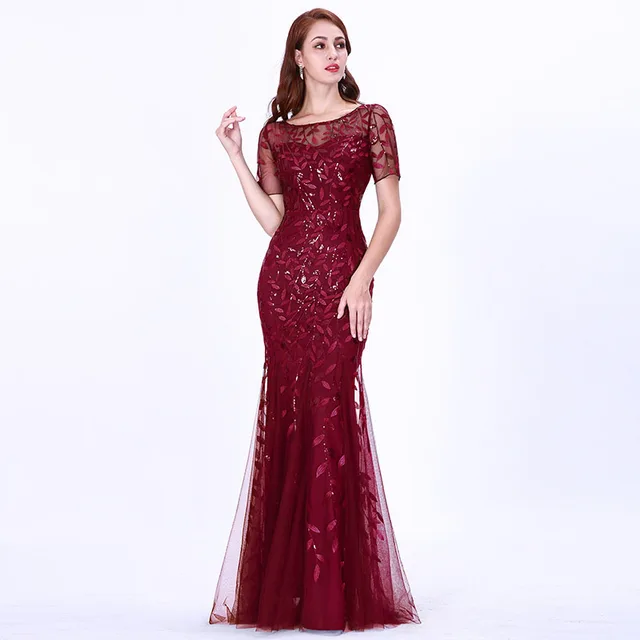 2023 Ladies Plus Size Gowns Prom Maxi Party Bridesmaid Dress Women Mother of The Bride Clothing Sequin Evening Dresses Elegant - Image 5