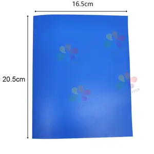 Blue Texture Soft Cover Exercise Book A5 96 Pages Woodfree Paper Staple Binding for Kazakhstan Market Student Notebook