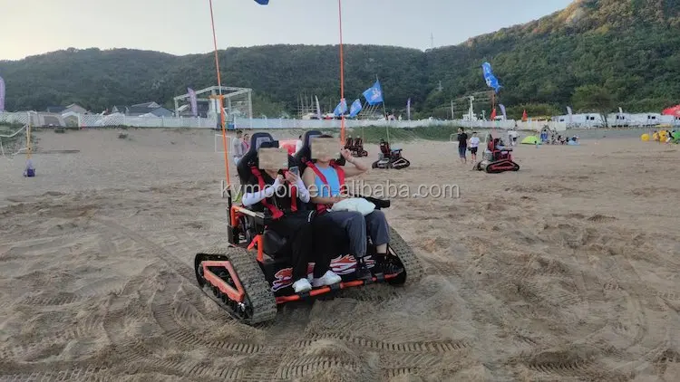 Undercarriage Remote Control Snow Mobile Electric Tracked tank Electric Snowmobile Go Karts Atv Tracks