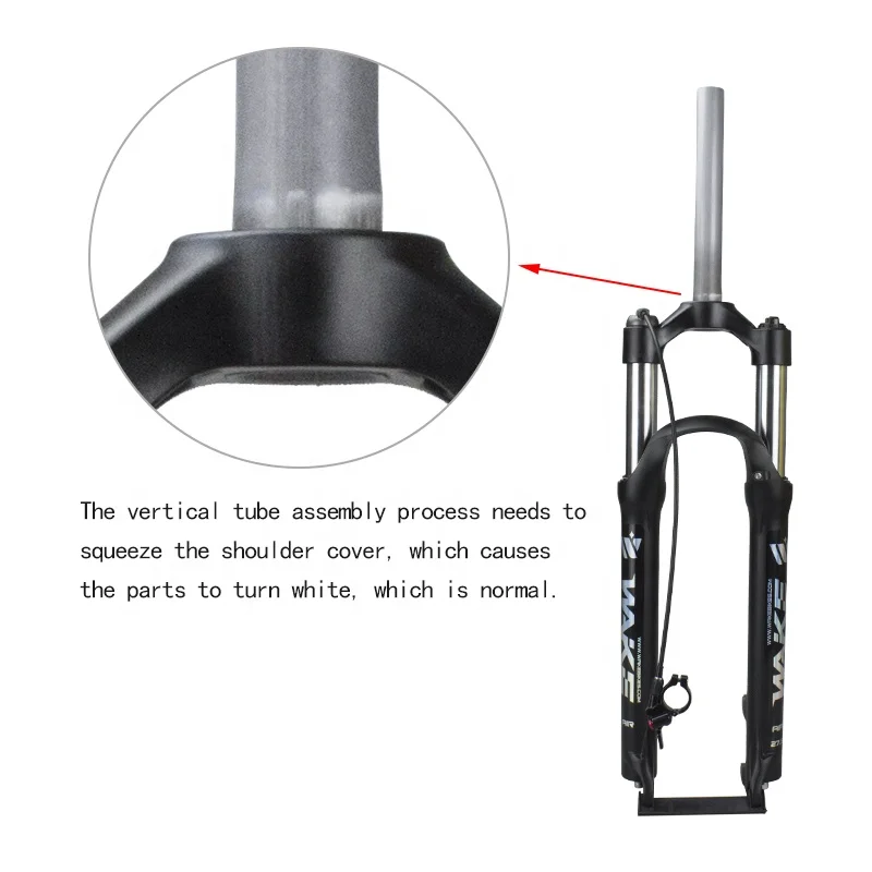 Front Fork Assembly Mountain Bike Fork Parts WAKE Mtb Fork 26 29