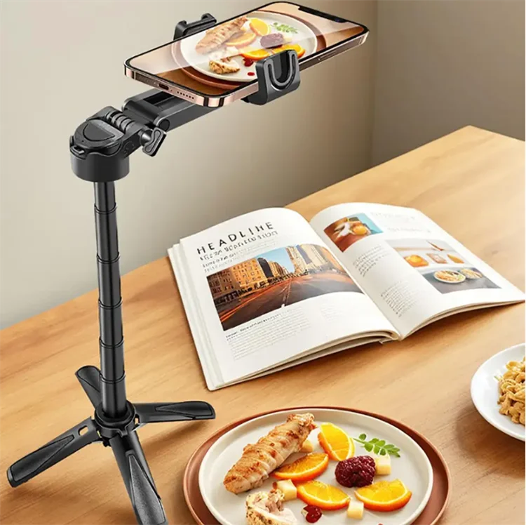 P15Mini Phone Grip Tripod Selfie Stick Magnetic Phone Tripod Wireless With Remote for iPhone Android Xiaomi