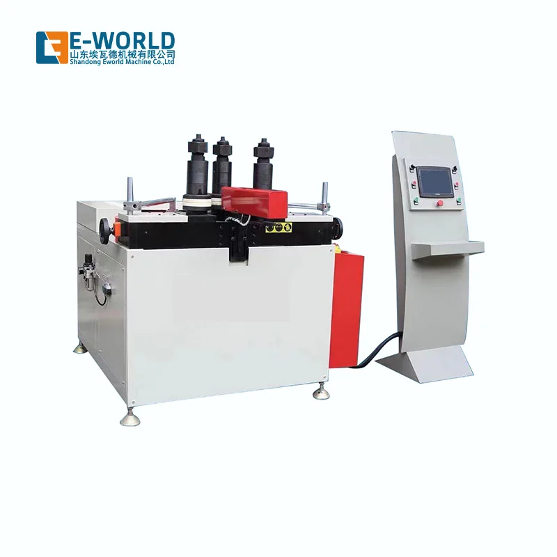 CNC Aluminum Profile Bending Mirror Frame Rolling Circular Bending Machine UPVC PVC Window Door Making with PLC Core Components