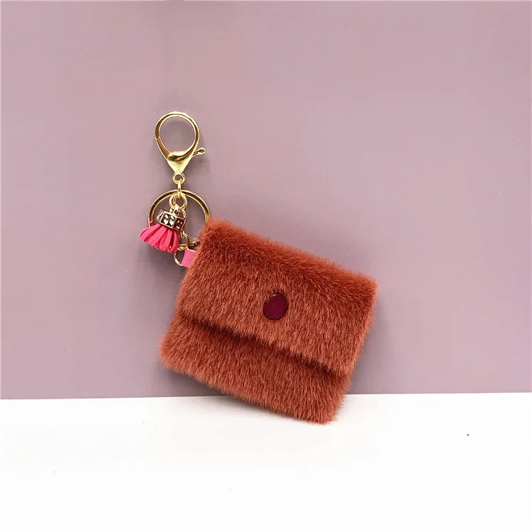 Wholesale candy color coin purse mini backpack blank keychain small coin  purse 614 From m.