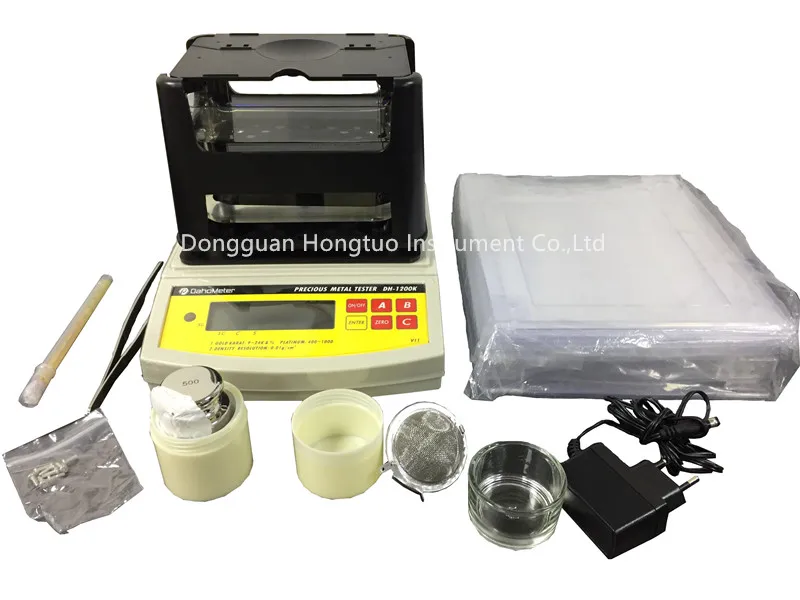 DE-200K Automatic Zero Tracking Gold Purity Testing Machine Precious Metal  Tester Testing Equipment