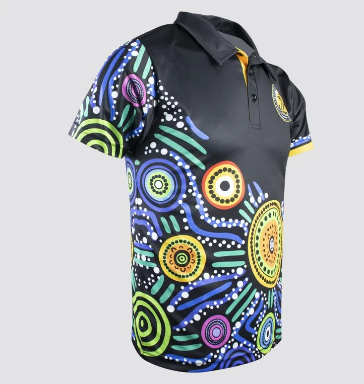 Men's Sports Wear Golf Polo Shirts Custom Polo Print Sublimation