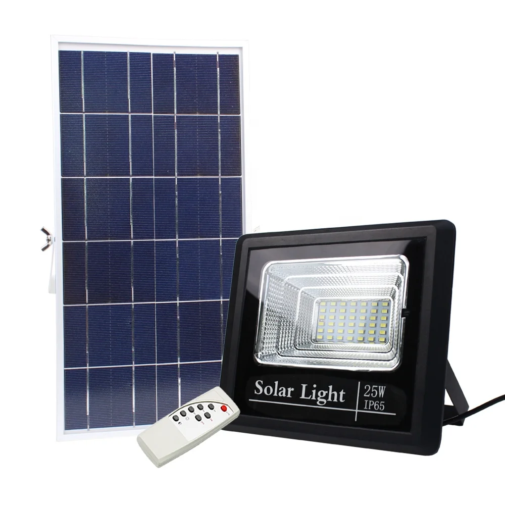 Solar IP65 Battery Floodlight 10w 25watt 40w 60w 100w 200w 300w Led Flood Light