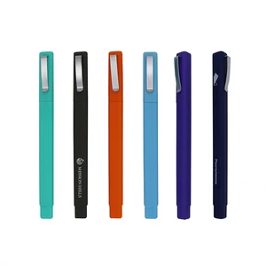 Wholesale Triangle Shape Solid Colors Promotion Ballpoint Plastic Ball Pen