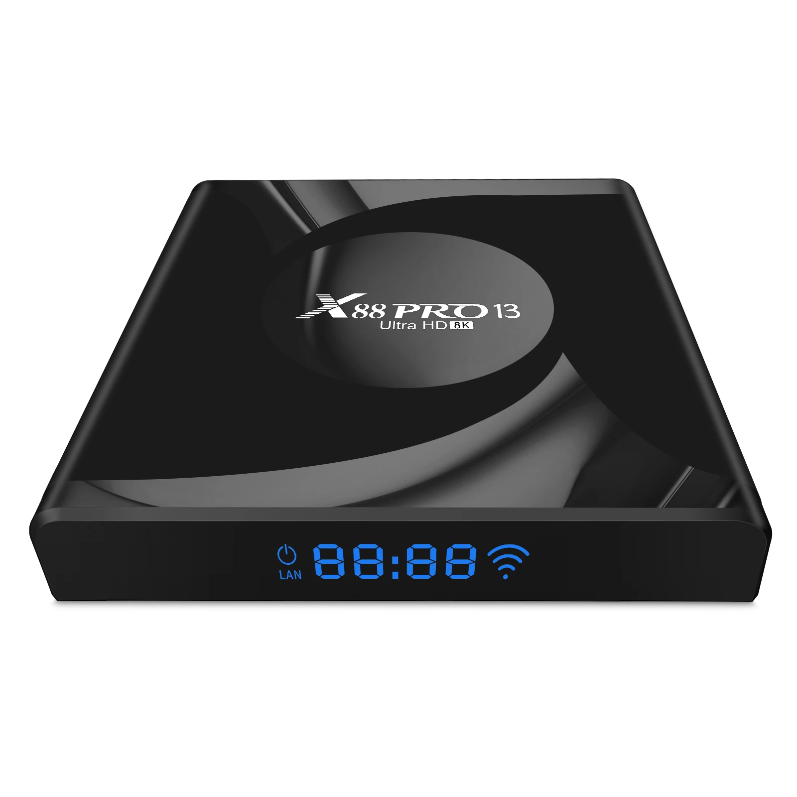 X88 13 Android Smart Box Latest Model Amlogic S905 8K Dual System Wifi TV Box with Mobile Phone for Bluetooth Support Set-top Bo