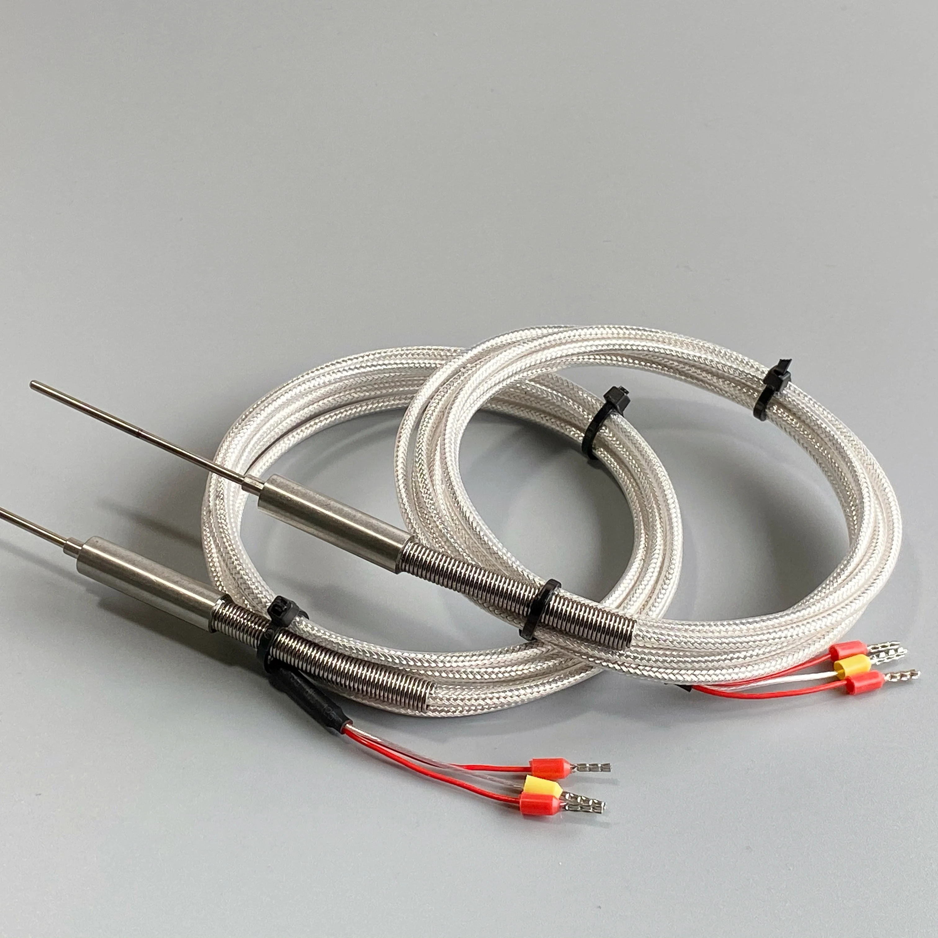 Rtd Pt100 Temperature Sensor Probe Thermal Thermocouple Resistant 