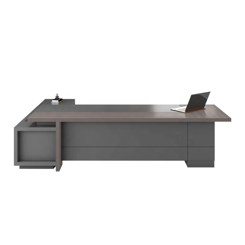 Durable Modern Luxury Customize Design Executive Work Table Large Wooden Office Computer Ceo Desk Table
