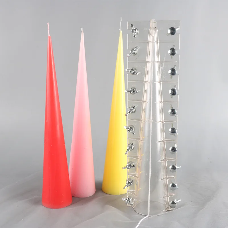 DIY Homemade Candle Making Mold Supplies For Parties EXtra Long Tall Clear  Plastic Tapered Candle Molds - Buy DIY Homemade Candle Making Mold Supplies  For Parties EXtra Long Tall Clear Plastic Tapered