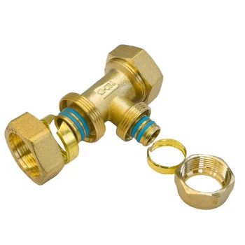 Wholesale High Quality Plastic Aluminium Pex Pipe Fitting Brass Compression Fittings