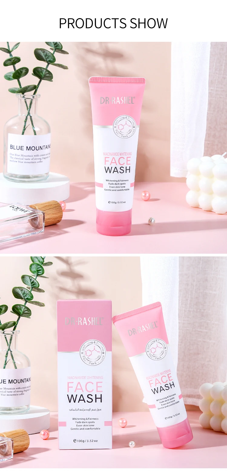 Dr Rashel Facial Cleanser Gentle Moisturizing Fade Dark Spots